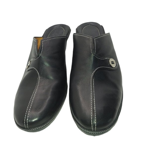 Cole Haan Black Mule Heel Pump Women's Size 8 - Picture 1 of 9